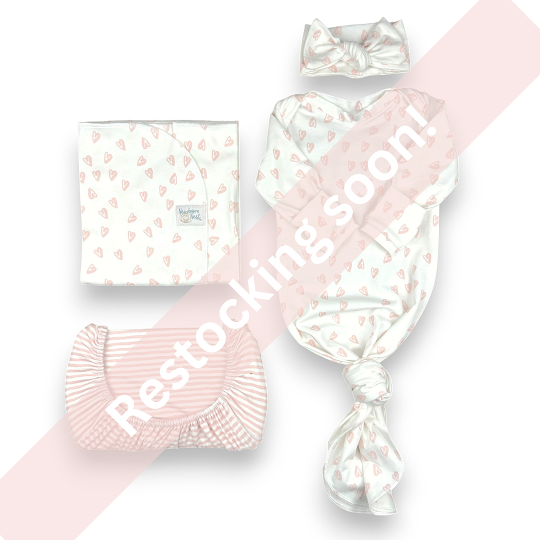 Forever Mine, Blush - Organic Newborn Nest