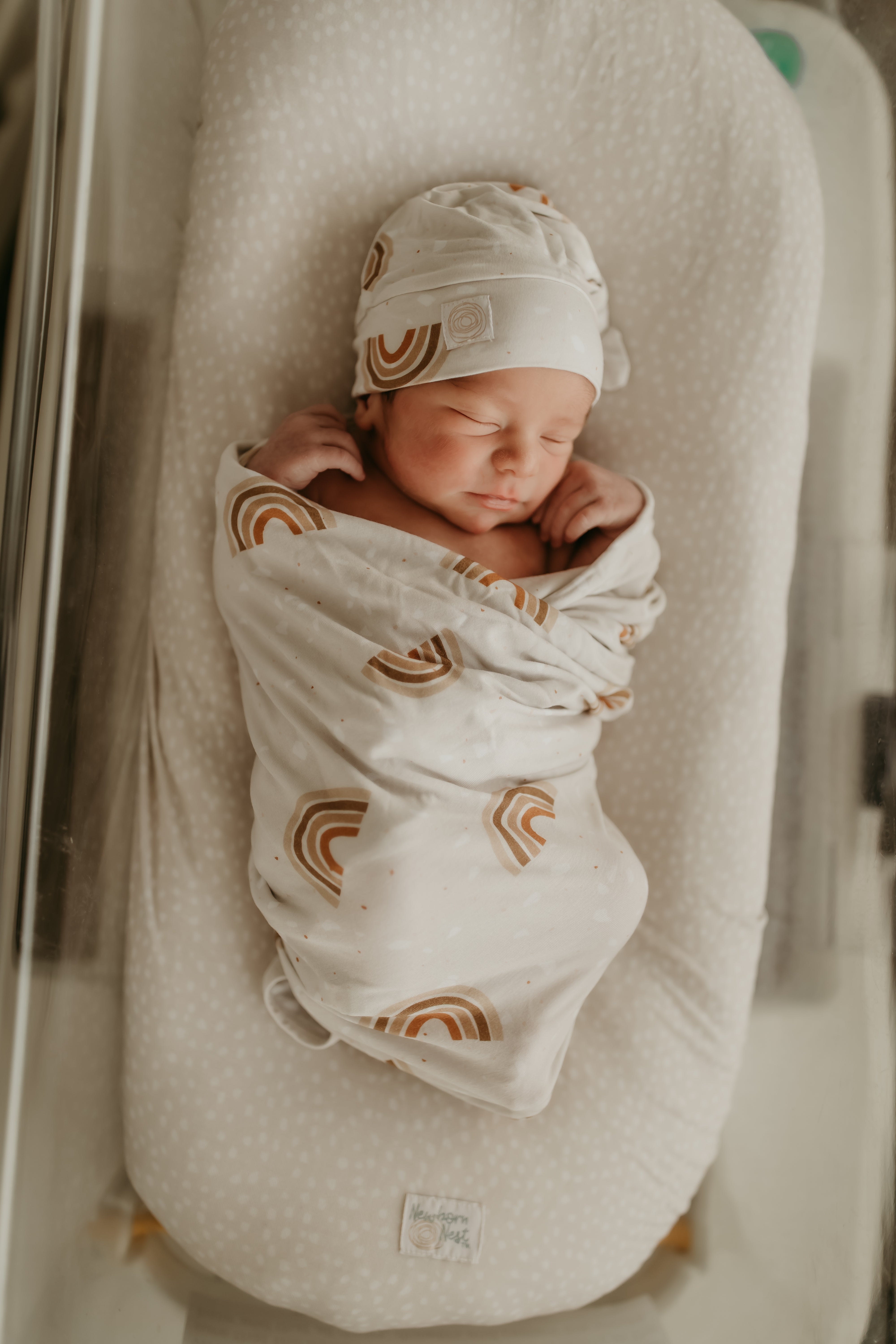 Boho Rainbows - Bamboo Newborn Nest