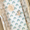 Woodland Rainbow Bassinet Sheet