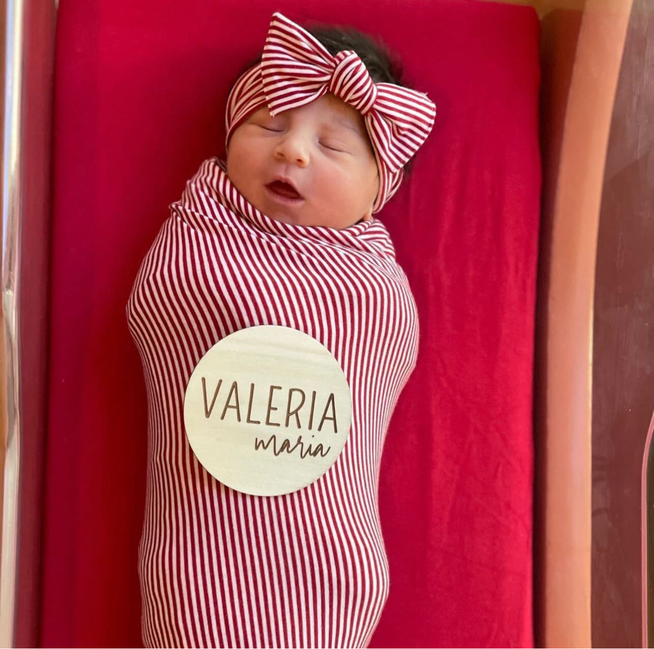 Kandy Kane - Bamboo Newborn Nest