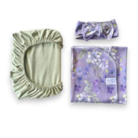 Violet Floral - Limited Edition Organic Hospital Welcome Set