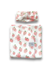 Strawberry - Swaddle + Headband Bow