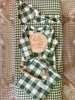 Sunday Picnic, Hunter Green - Organic Newborn Nest