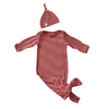 Kandy Kane Knotted Gown Set